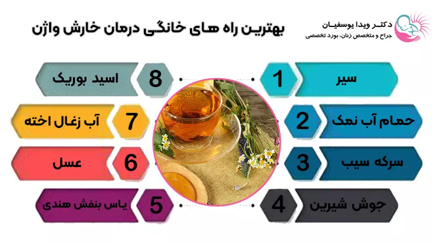 بهترین راه های درمان خارش واژن در خانه